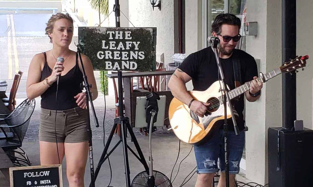 The Leafy Greens Band at Taylor Farmhouse Cafe