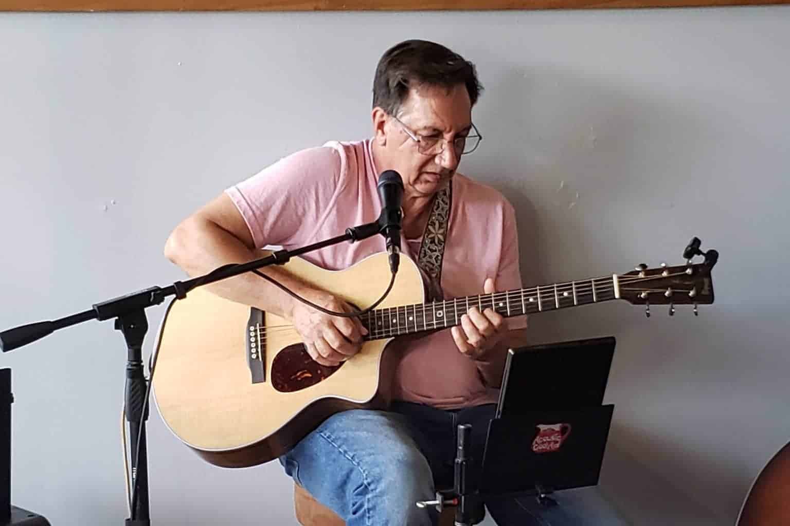 Danny Poulos at Garden City Cafe