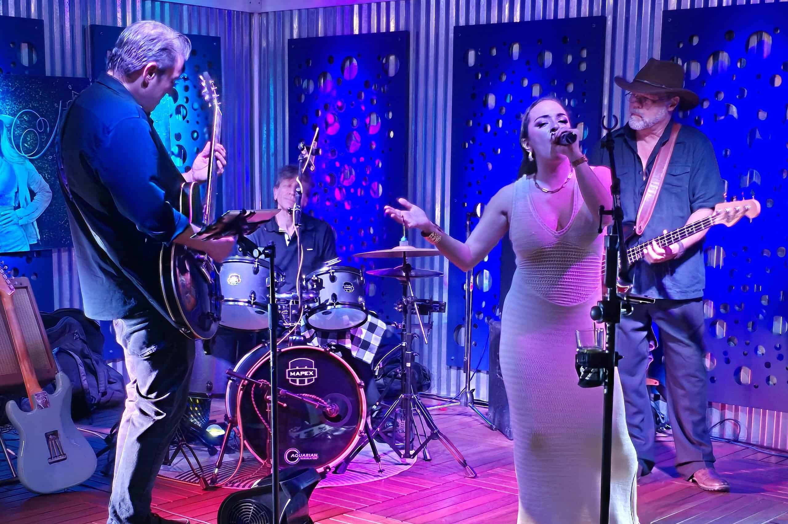 Melinda Elena Band at the VooDoo Bayou