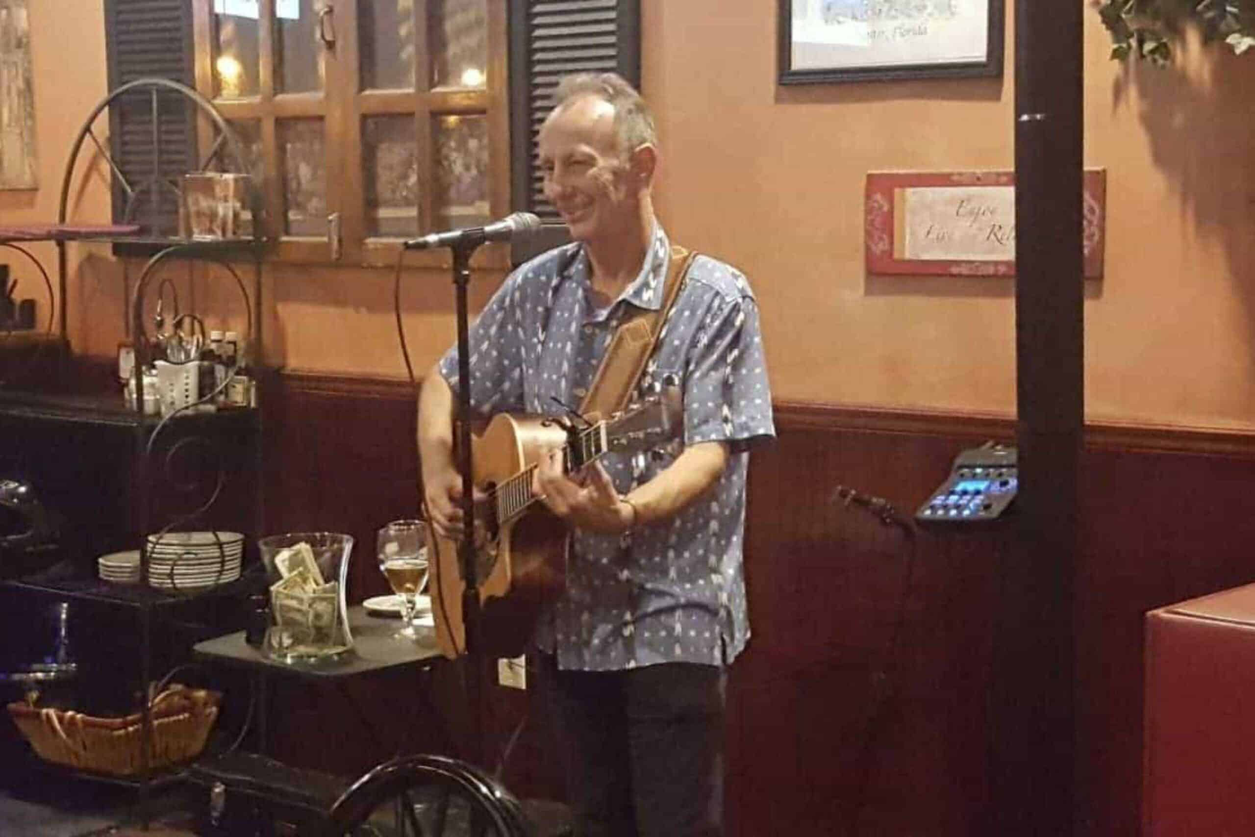 David Goodman at Tommy Bahama's