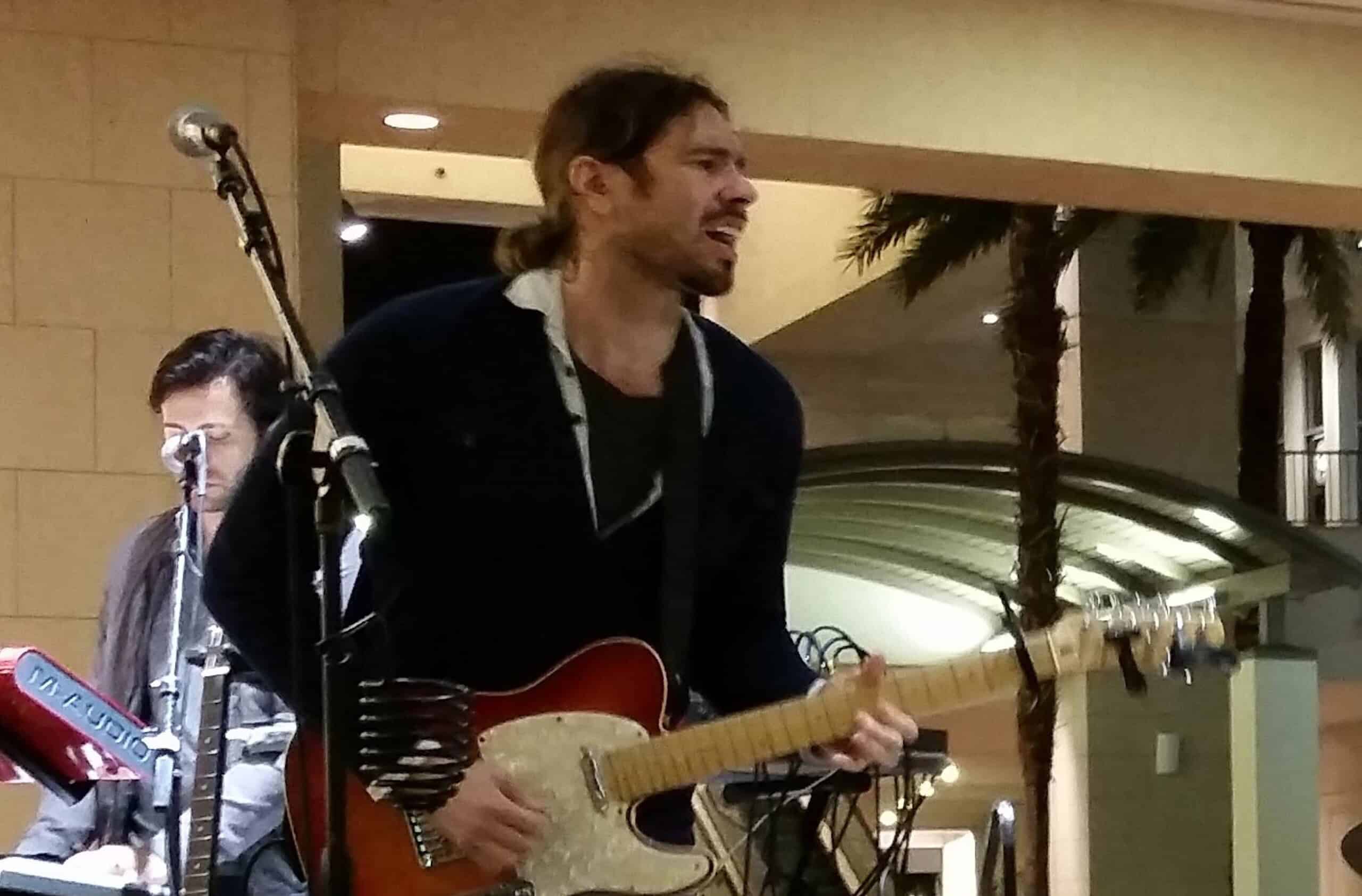 Alex Zapatier at Carmine's Pizza