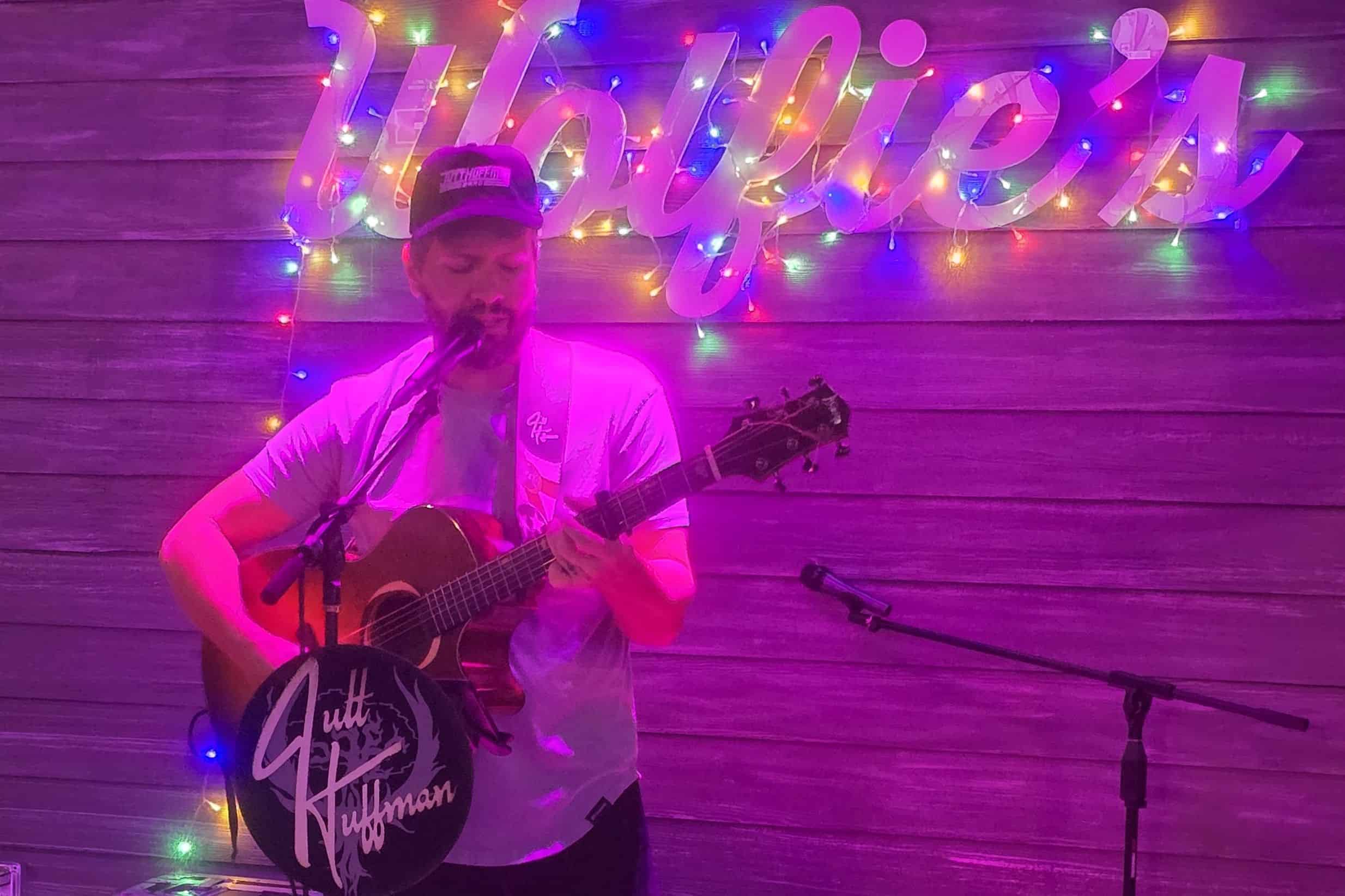 Jutt Huffman at Jumby Bay Island Grill